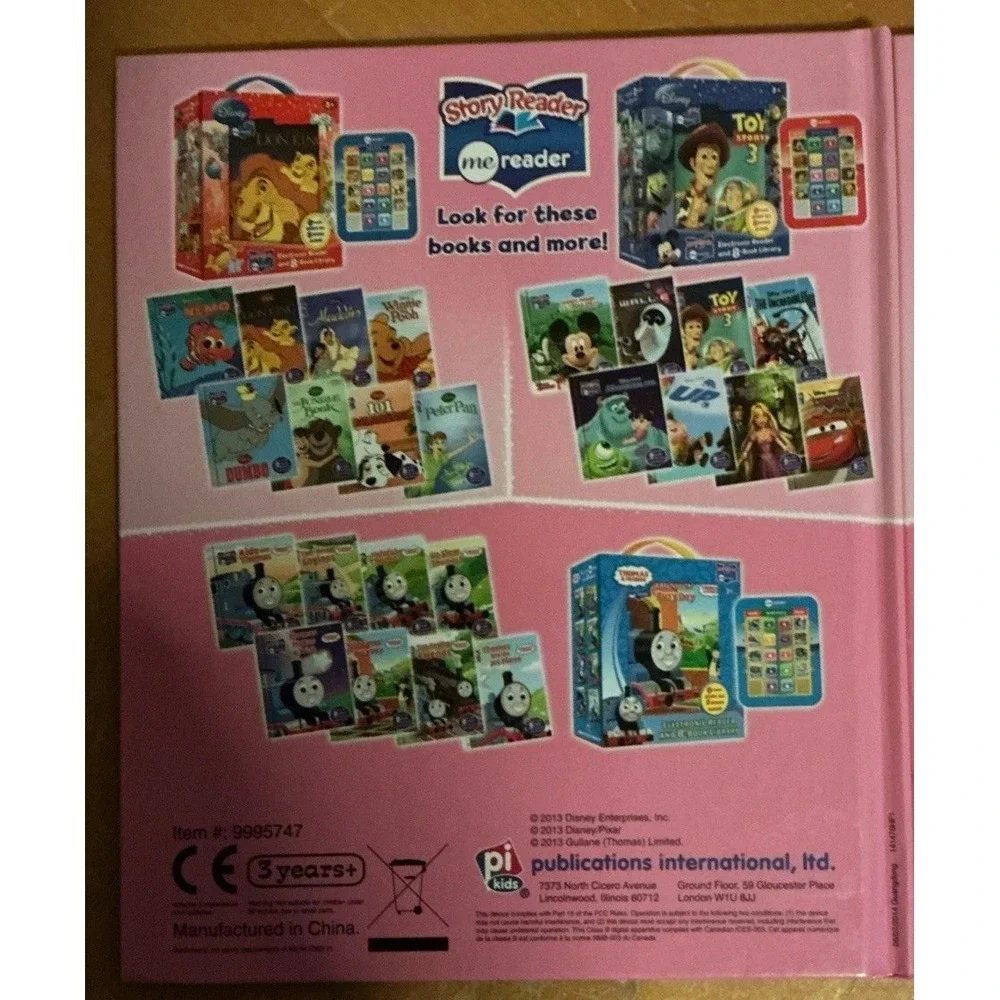 Lot 5 Story Reader Me Reader Disney Princess Aladdin Little Mermaid‎ And 3 More
